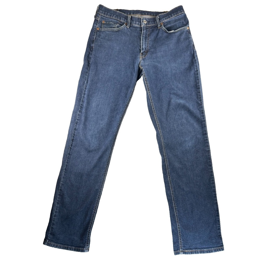 Levi's 541 Men's Athletic Fit Jeans 33x34 Stretch Denim Medium Wash Blue